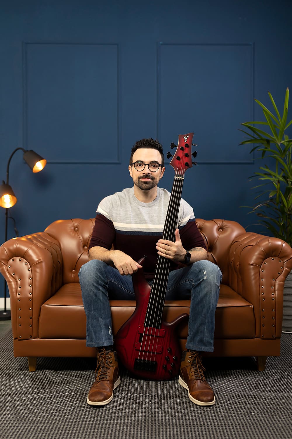 Fernando Molinari, professor de contrabaixo